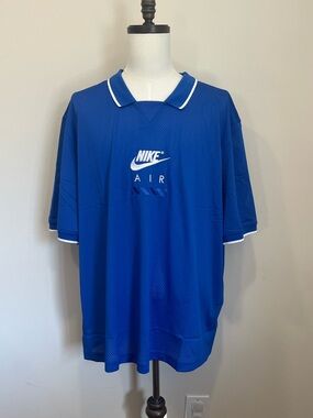 NWT Nike Air Men’s Soccer Jersey Loose fit 3XL Blue